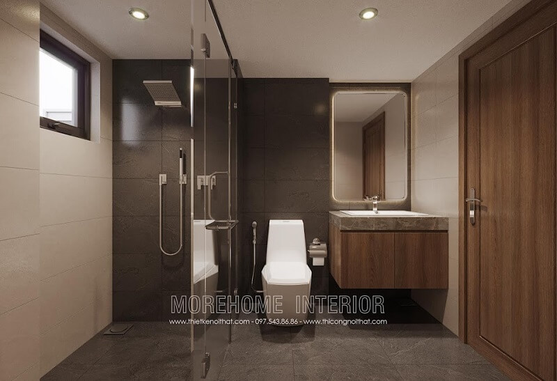 Thiết kế phòng tắm biệt thự